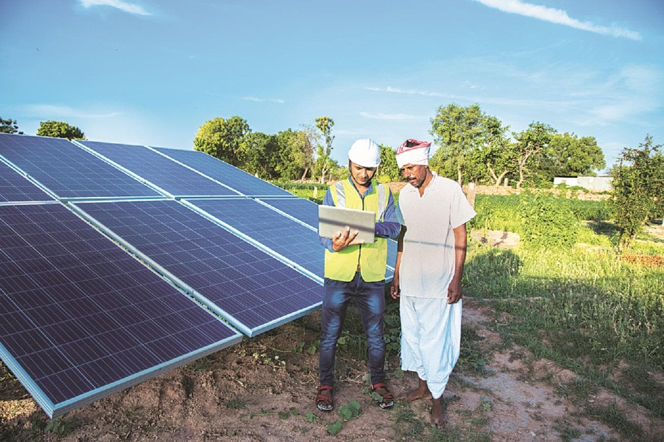Solar installation work